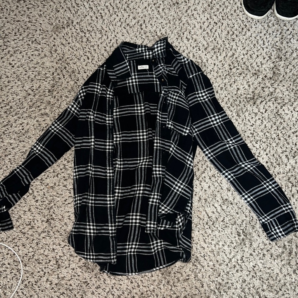 Black flannel